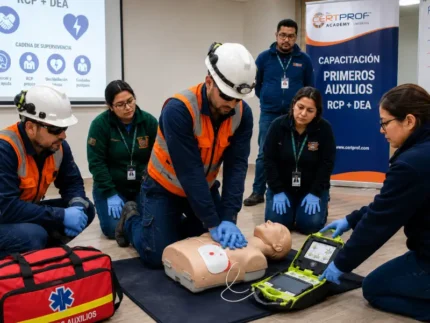 Uso de Desfibrilador Automático (DEA) y RCP